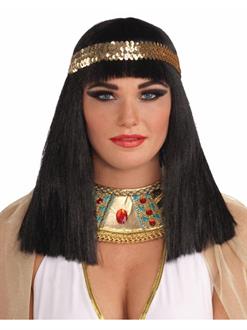 Cleopatra Adult Wig with Headband