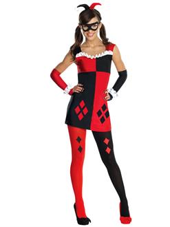 DC Comics Harley Quinn Tween Costume