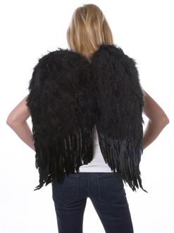 Feather Wings- Black