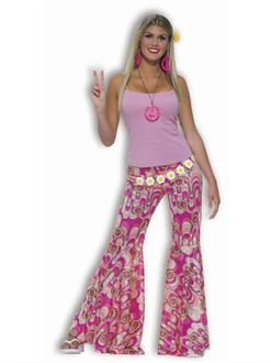 Flower Child Adult Bell Bottoms