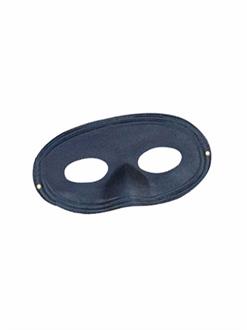 Satin Domino Mask- Black