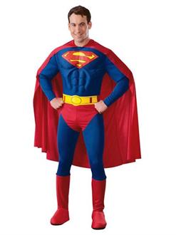 Superman Muscle Chest Deluxe Adult Costume
