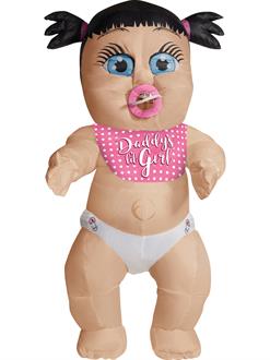 Daddy's Girl Baby Inflatable Adult Costume