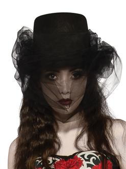 Heart of Darkness Adult Top Hat