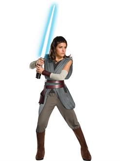 Star Wars Episode VIII - The Last Jedi Super Deluxe Women's Rey Costume