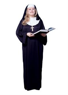 Womens Plus Size Nun Costume