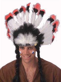 Native American Adult Deluxe Headdress