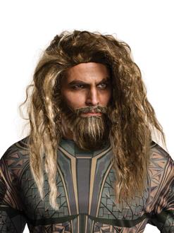 Justice League: Aqua Man Adult Beard and Wig