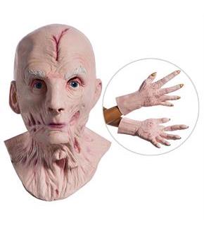 Star Wars Episode VIII: The Last Jedi - Supreme Leader Snoke Overhead Mask an Hands - One Size