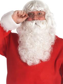 Deluxe Santa Beard And Wig