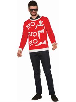 Ho Ho Ho Christmas Adult Sweater