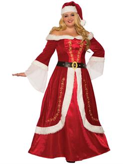 Premium Mrs. Claus Adult Costume