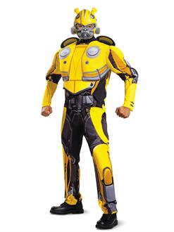 Transformers Bumblebee Movie Bumblebee Classic Muscle Adult Costume