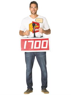 The Price is Right Contestant Row Red Adult Costume