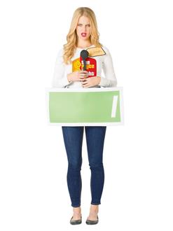 The Price is Right Contestant Row Green Adult Costume