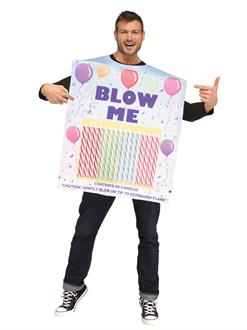 Box of Candles Adult Costume