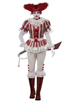 Sadistic Clown Women's Costume