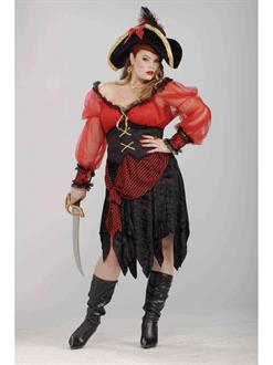 Buccaneer Beauty Adult Plus Costume