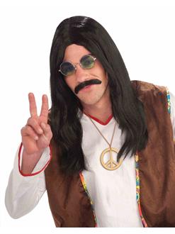 Unisex Hippie Adult Wig
