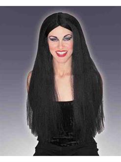 Adult Extra Long Black 30" Wig