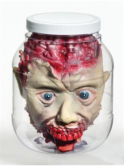 3D Head In Jar Prop