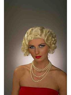 Blonde Flapper Wig