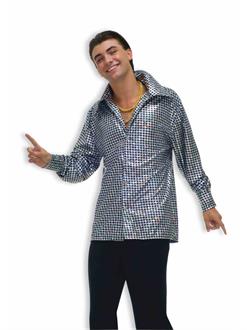 Hustle Hunk Shirt Adult Costume
