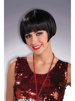 Black Charleston Chic Adult Wig