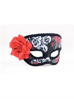 Day Of Dead 1/2 Mask