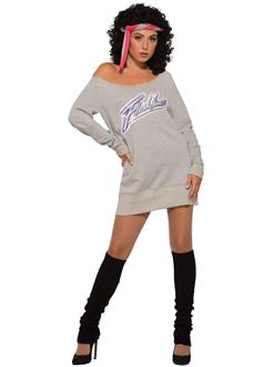 Womens Flash Dance Costume