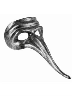 Silver Long Nose Mask