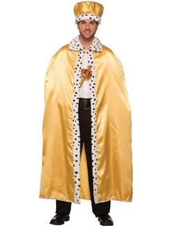 Gold Adult King Crown
