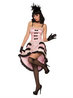Womens Rose The Cancan Dancer Costume