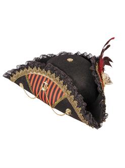 Lady Buccaneer Hat With Skull