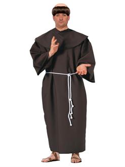 Adult Plus Size Monk Costume