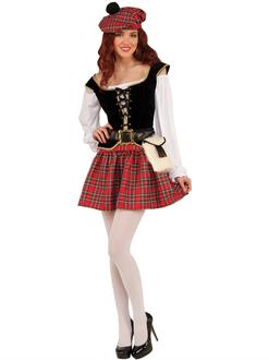 Womens Highland Hottie Lass Costume