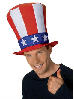 Uncle Sam Adult Stovepipe Hat