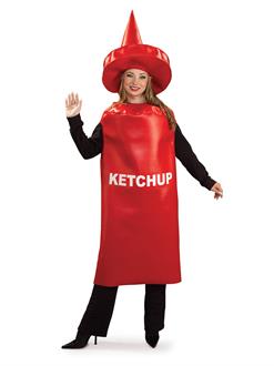 Adult Ketchup Bottle Costume