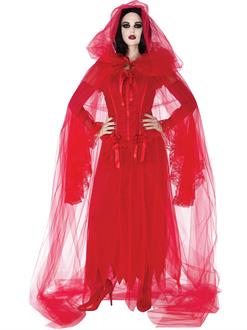 Cursed Scarlet Red Cape