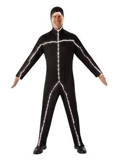Light Up Stick Man Adult Costume