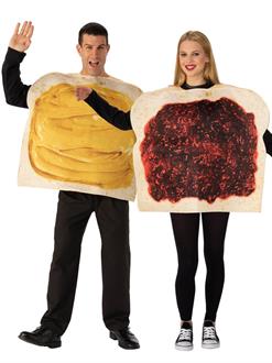 Adult Peanut Butter And Jelly Costume