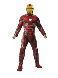 Marvel Avengers Infinity War Deluxe Mens Iron Man Costume