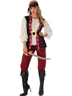 Womens Lusty Pirate Costume