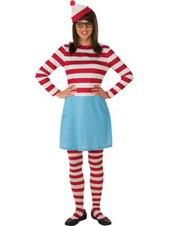 Where's Waldo Womens Wenda Costume