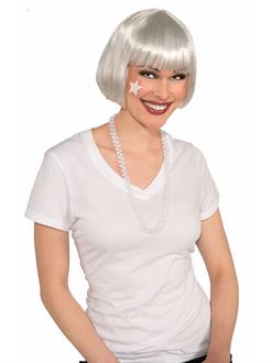 White Bob Wig