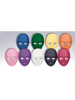 White Full Face Mask
