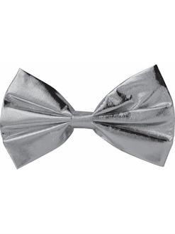 Silver Bow Tie