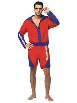Baywatch - Male Lifeguard Suit Adult Costume