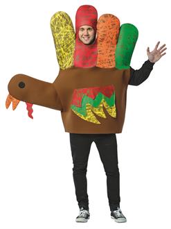 Hand Turkey Adult Costume