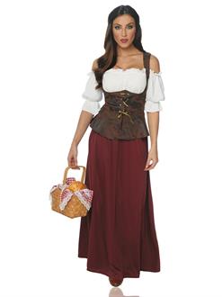 Women's Peasant Lady Costume